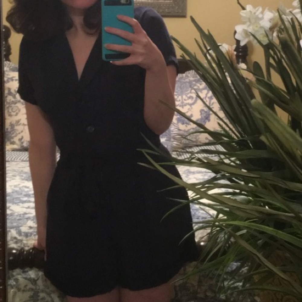 Cute Navy romper